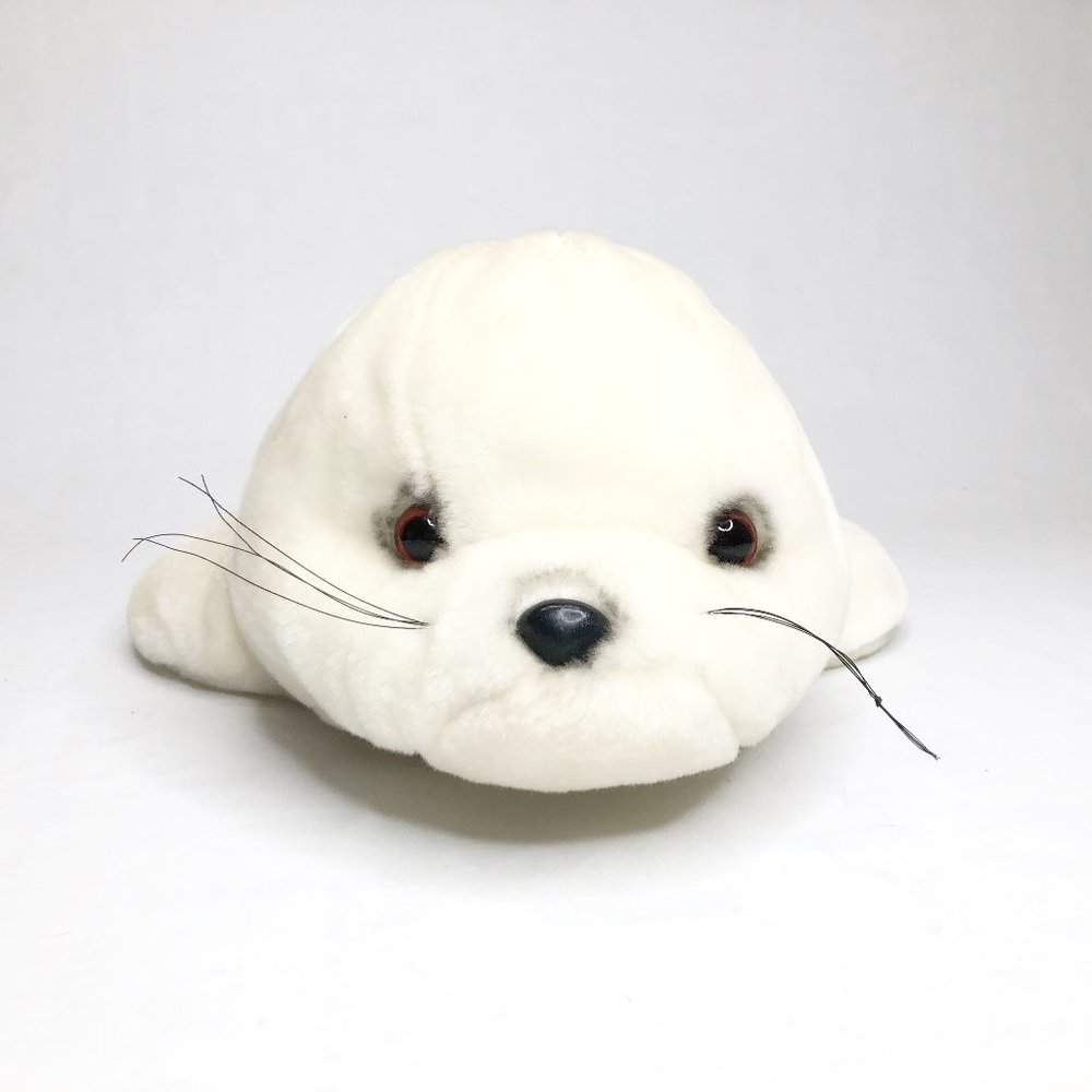 Seaworld White Seal Plush 20"